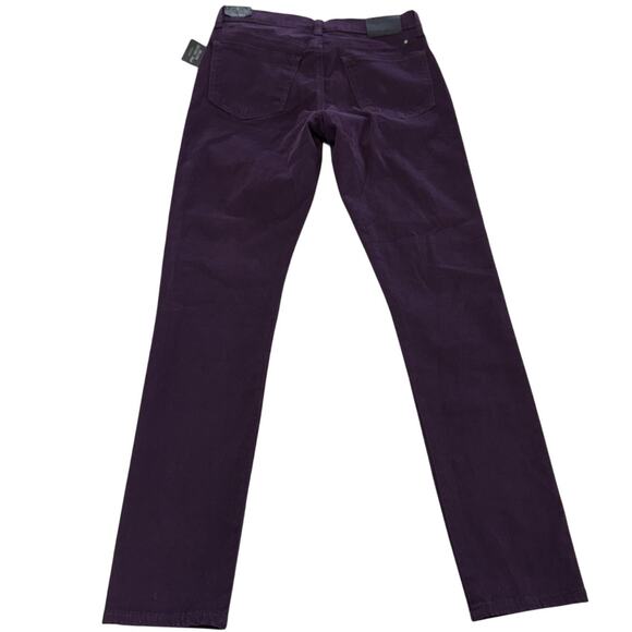 Lucky Brand Jeans Womens 27 Purple Brooke Legging Mid Rise Skinny Stretch Denim - Picture 4 of 11